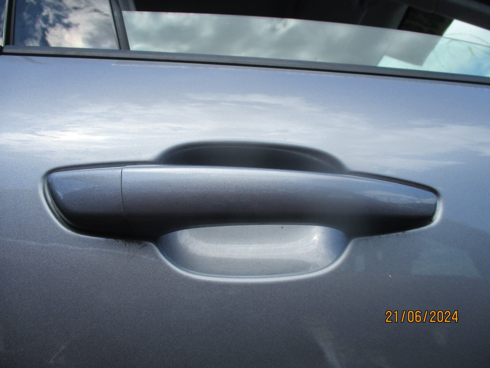 VAUXHALL MOKKA B MK2 2022 OSF DRIVER FRONT EXTERIOR DOOR HANDLE QUARTZ GREY KCA