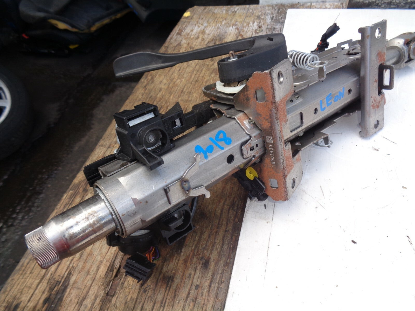 SEAT LEON MK3 5F 2018 STEERING COLUMN 5q2419502ah