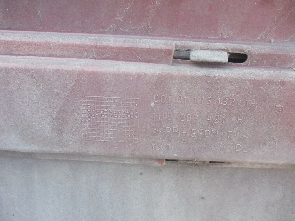 SKODA OCTAVIA MK1 REAR BUMPER COMPLETE ORANGE 1U9807421B