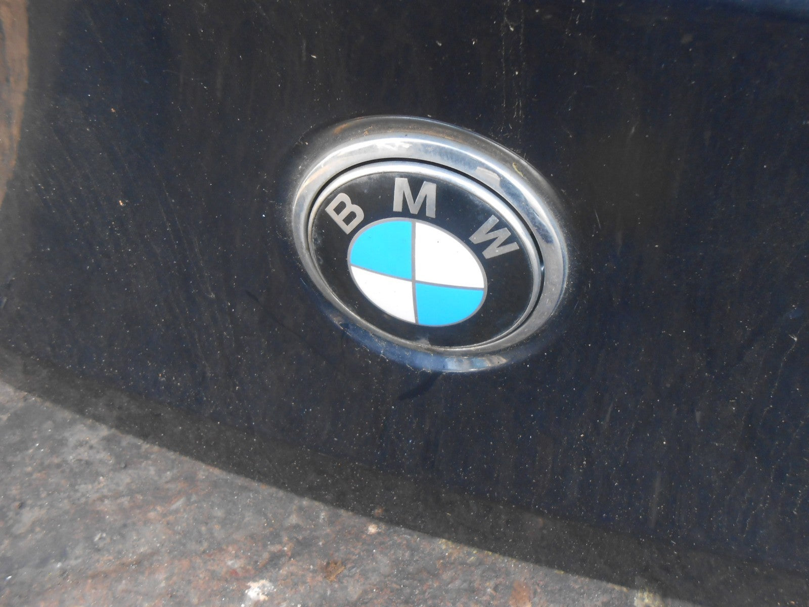 BMW 1 SERIES E87 2005 BARE BOOTLID TAILGATE A35/5 MONACOBLAU METALLIC