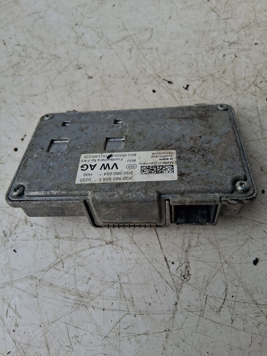2023 VW VOLKSWAGEN TIGUAN FRONT DRIVER LANE ASSIST MODULE SYSTEM 3Q0980654F