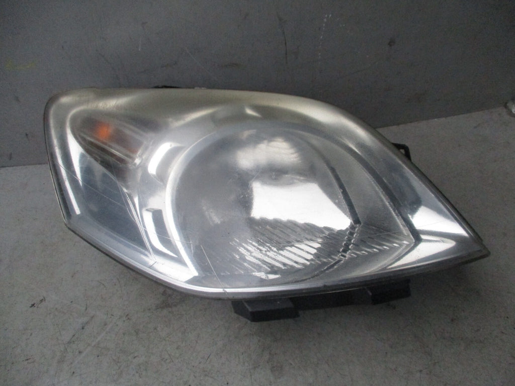 2015 PEUGEOT BIPPER OSF DRIVER SIDE FRONT HEADLIGHT 1356686080 TABS BROKEN