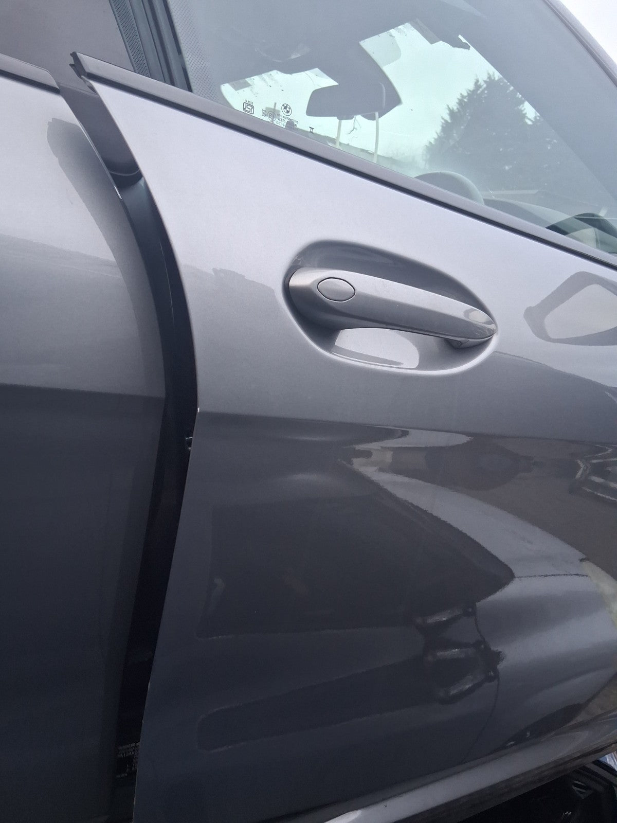 2024 BMW 2 SERIES F44 COUPE M SPORT OSF DRIVER SIDE FRONT BARE DOOR GREY C4W