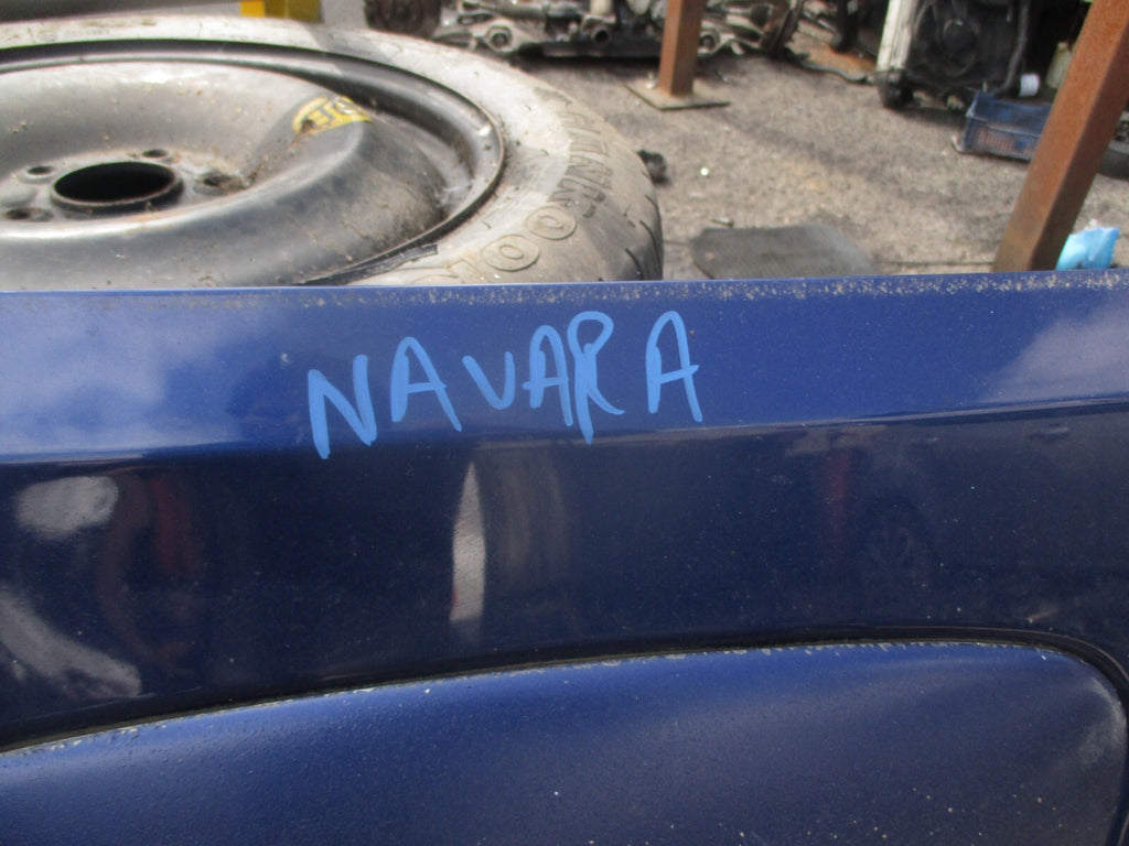 2002 NISSAN NAVARA D22 FRONT BONNET HOOD BLUE