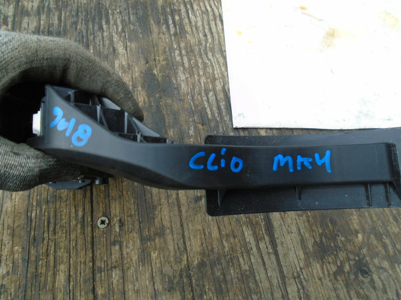 RENAULT CLIO 2018 MK4 THROTTLE ACCELERATOR PEDAL 180223454R
