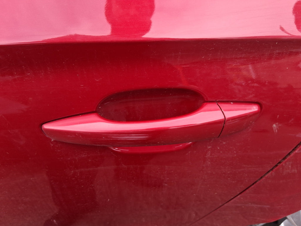 2020 VAUXHALL CORSA F HATCH NSR PASSENGER SIDE REAR EXTERIOR DOOR HANDLE RED