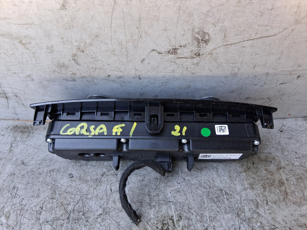 VAUXHALL CORSA F 2021 AC HEATER CLIMATE CONTROL SWITCH PANEL 39181223