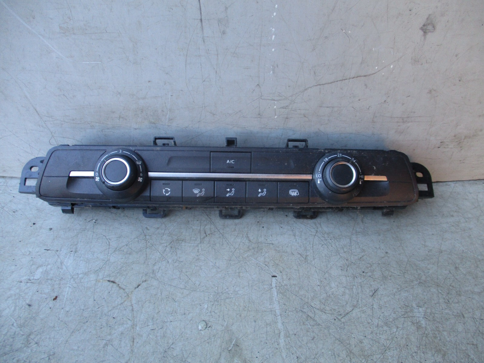 2021 VAUXHALL COMBO MK4 HEATER AC CLIMATE CONTROL SWITCH PANEL 98340416ZD
