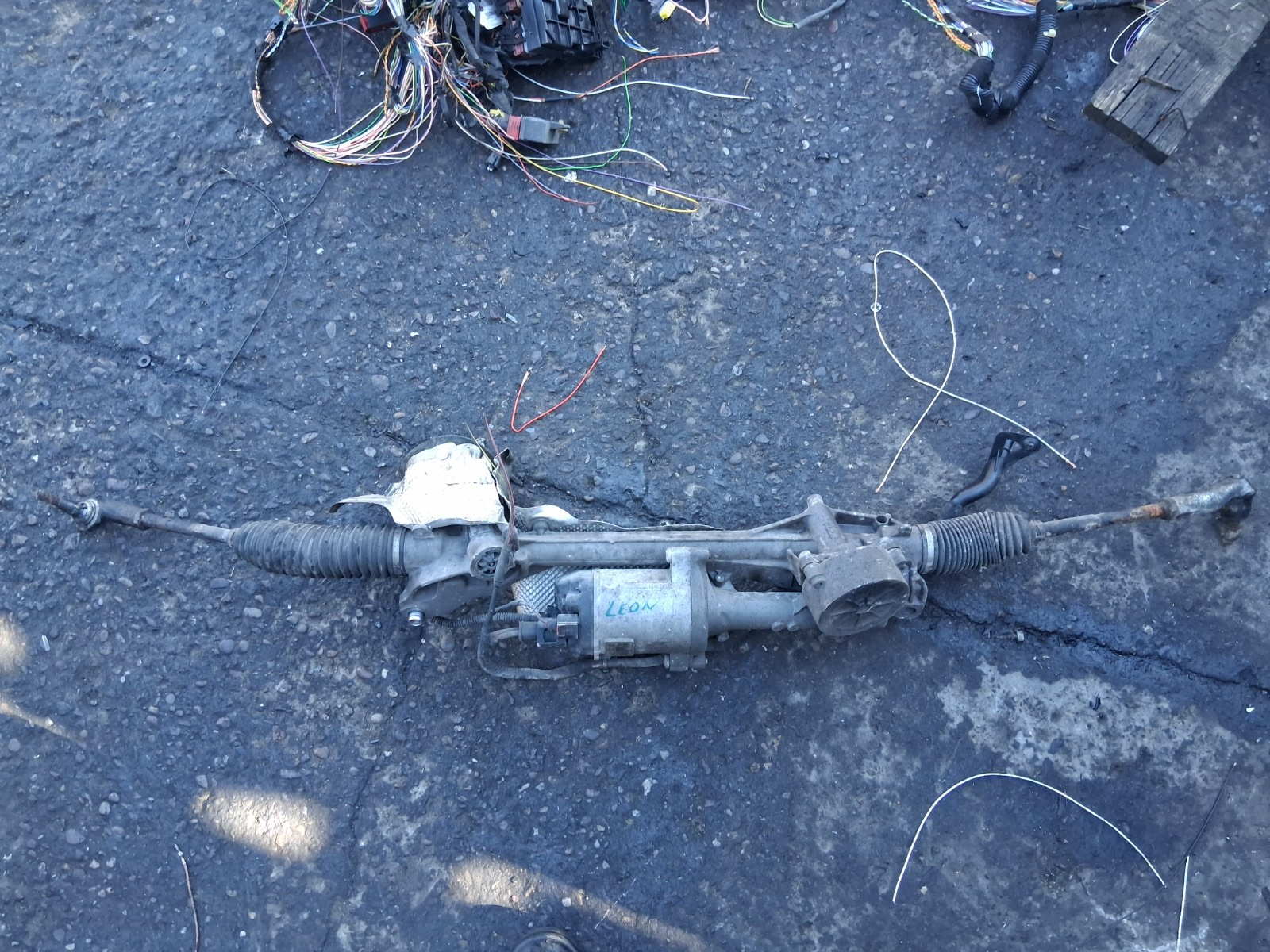 2017 SEAT LEON MK3 1.4 PETROL POWER STEERING RACK 5Q0909144T