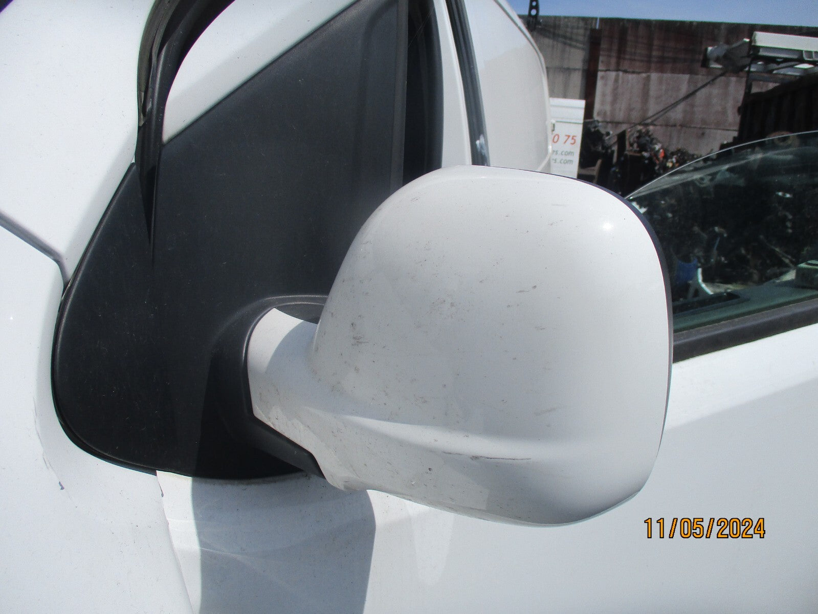VAUXHALL VIVARO C MK3 2020 NSF PASSENGER SIDE FRONT WING MIRROR WHITE