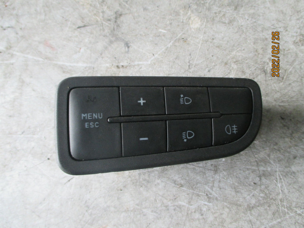 FIAT GRANDE PUNTO 2007 HEADLIGHT HEADLAMP SWITCH CONTROL 735367267