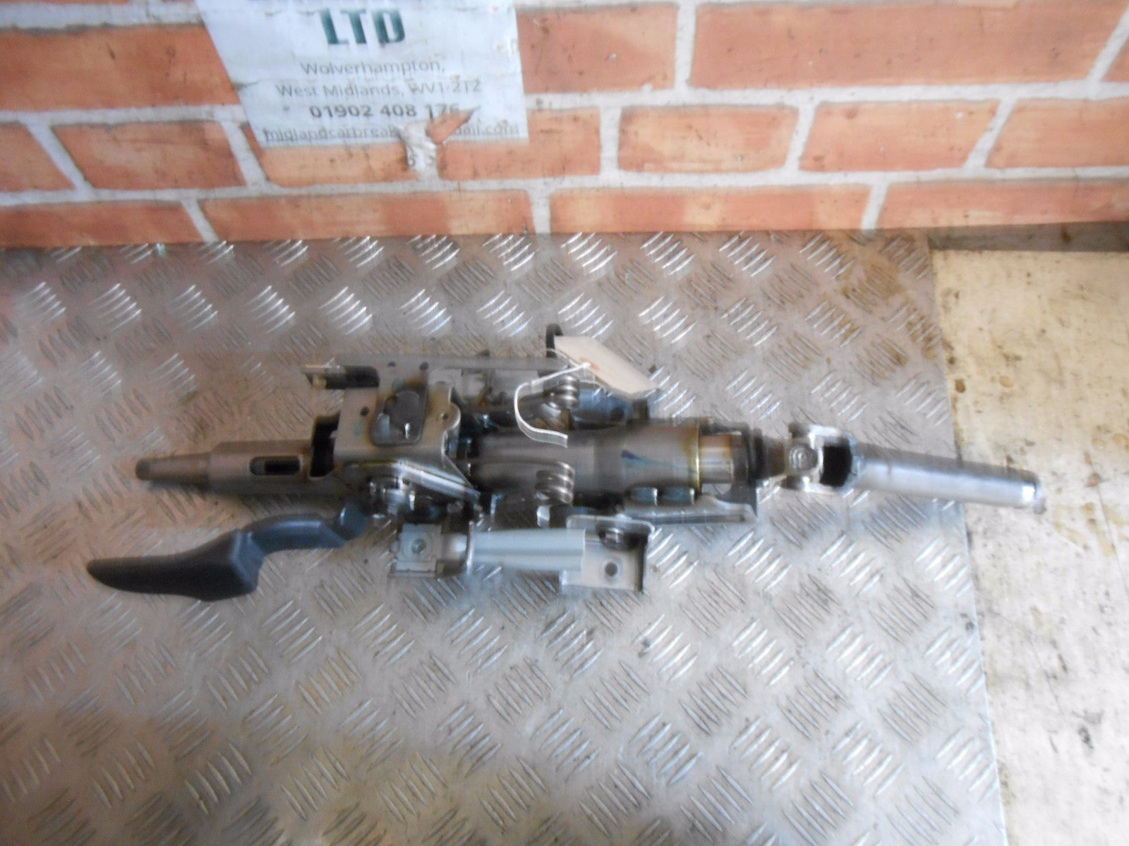 HONDA CIVIC MK8 2007 STEERING COLUMN COLUMN BARE