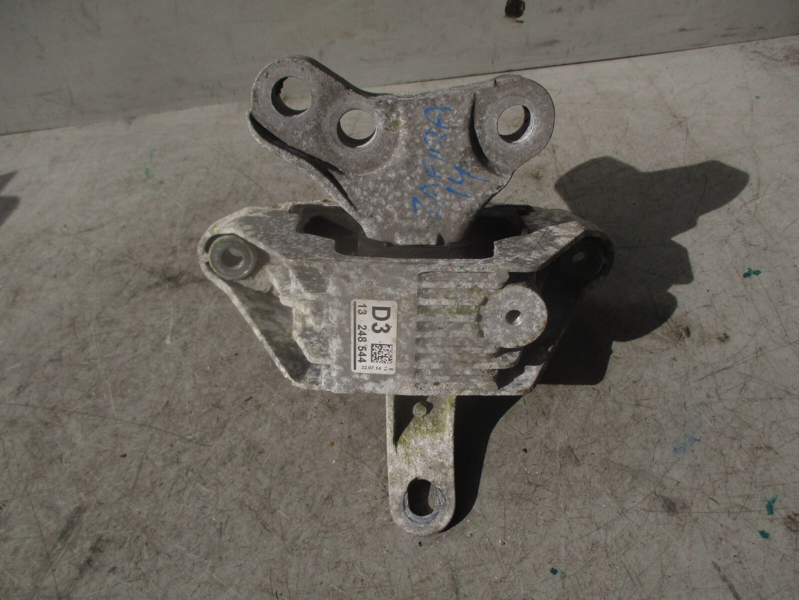 2014 VAUXHALL ZAFIRA C NSF PASSENGER SIDE LEFT FRONT ENGINE MOUNT 13248544