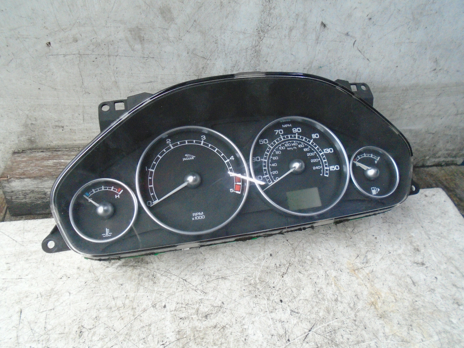 JAGUAR X TYPE 2006 2.0 DIESEL SPEEDOMETER INSTRUMENT CLUSTER 4X4F10849HD