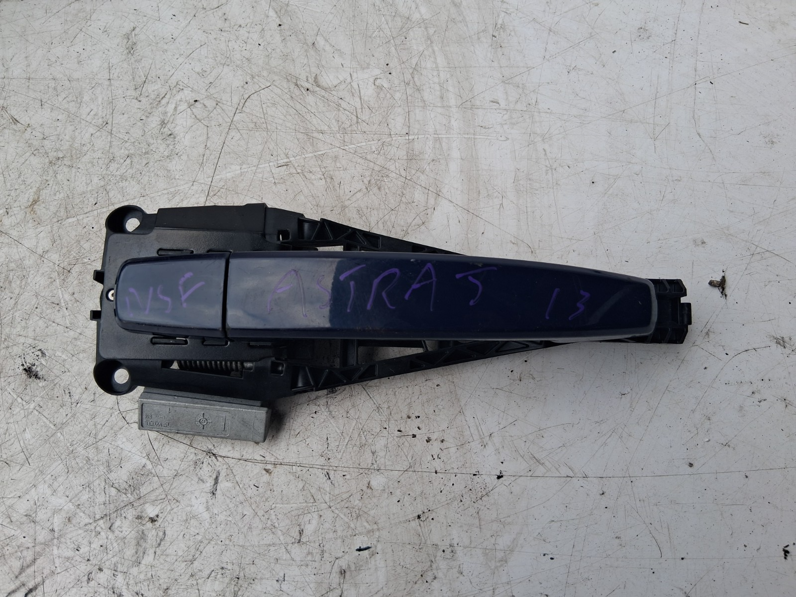 2013 VAUXHALL ASTRA J NSF PASSENGER SIDE FRONT LEFT EXTERIOR DOOR HANDLE