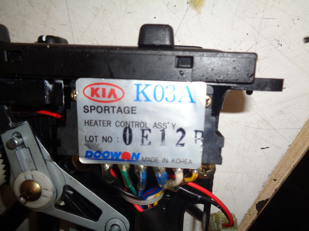 KIA SPORTAGE 2001 MK1 HEATER A/C CLIMATE PANEL SWITCH UNIT