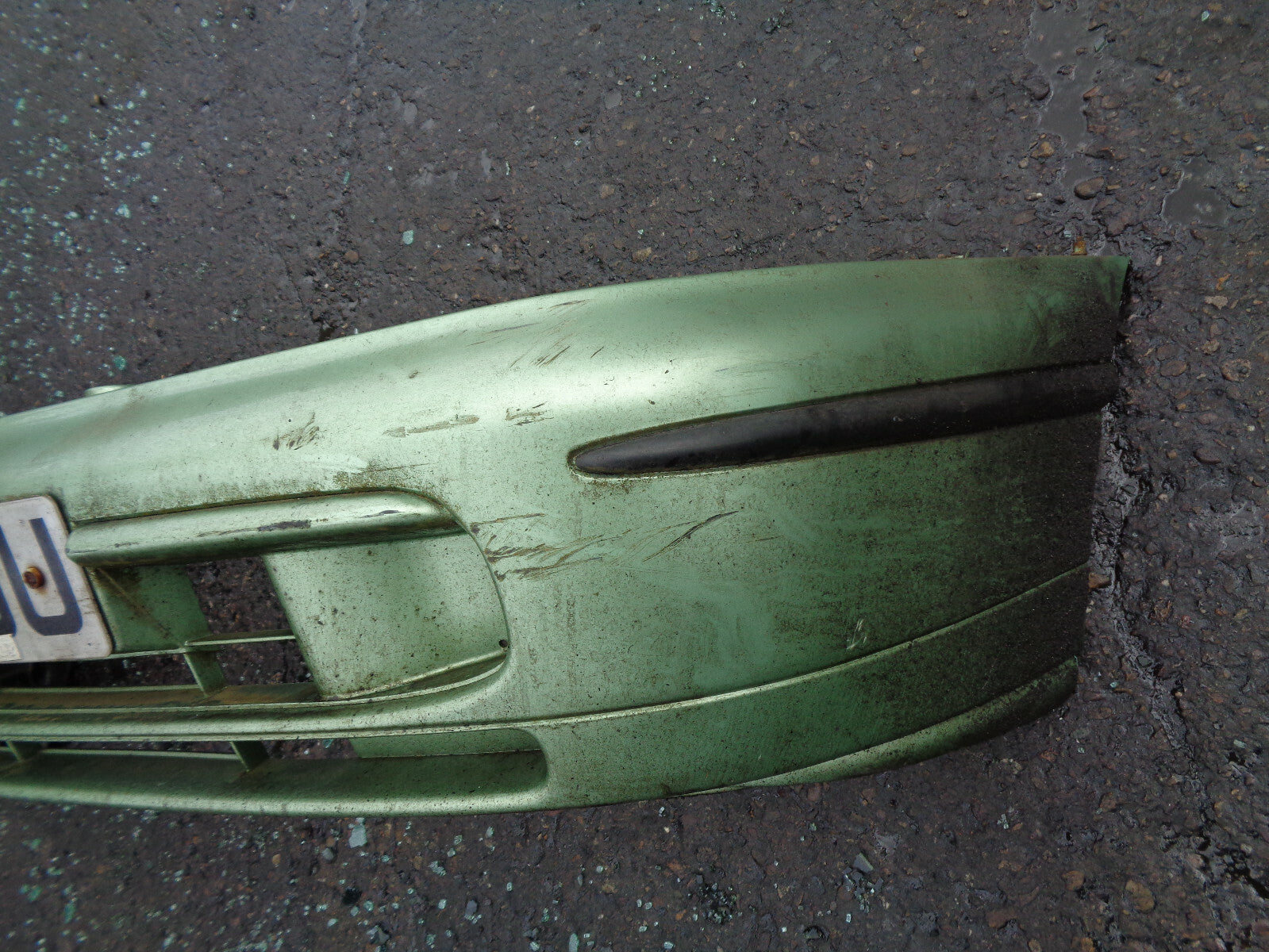 FIAT BRAVA 2001 1.2 PETROL FRONT COMPLETE BUMPER GREEN