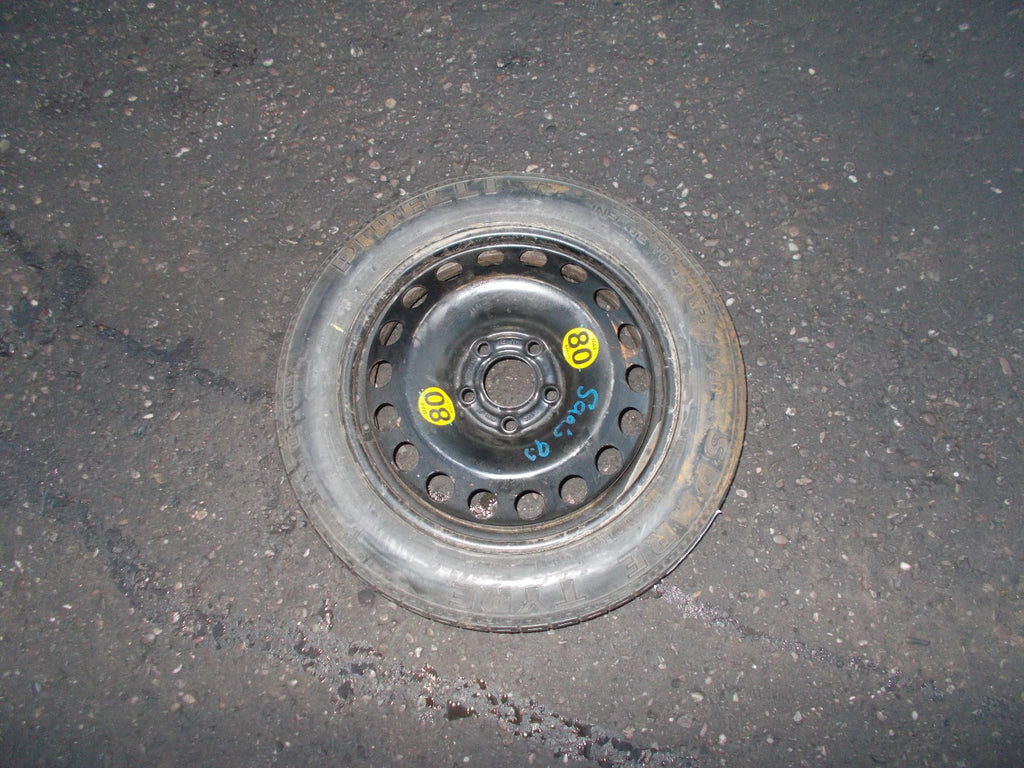 SAAB 93 PIRELLI 5 STUD 16 INCH SPARE STEEL WHEEL 125/85 R16