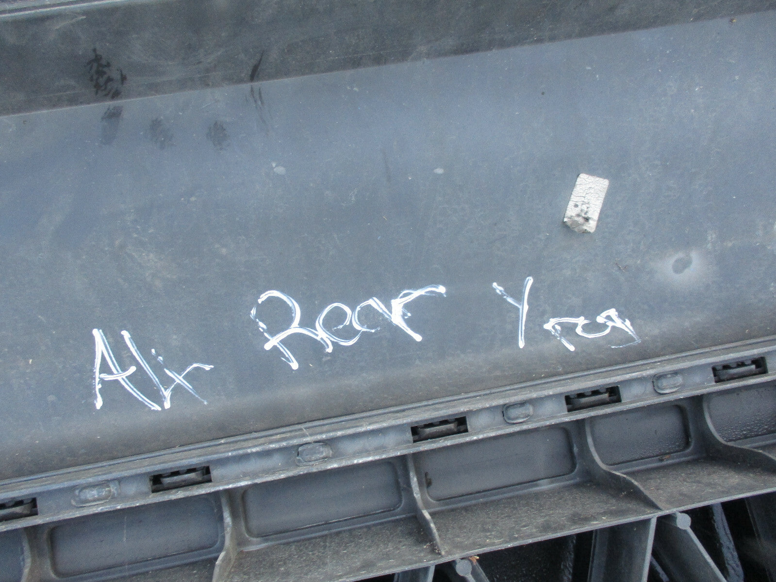 AUDI A4 B6 S LINE REAR BUMPER DARK SILVER