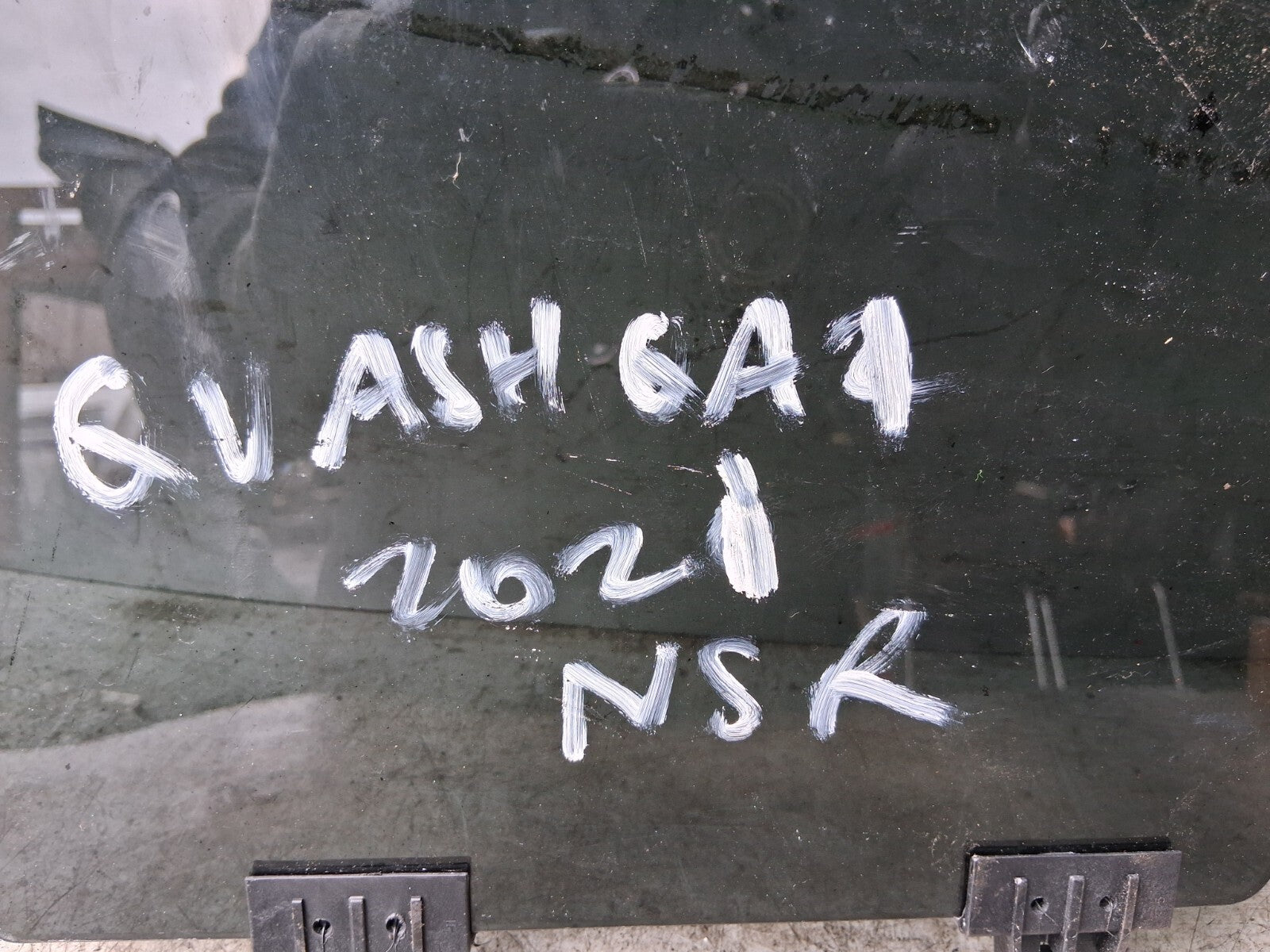 2021 NISSAN QASHQAI MK2 J11 NSR PASSENGER SIDE REAR LEFT WINDOW GLASS 43R002092