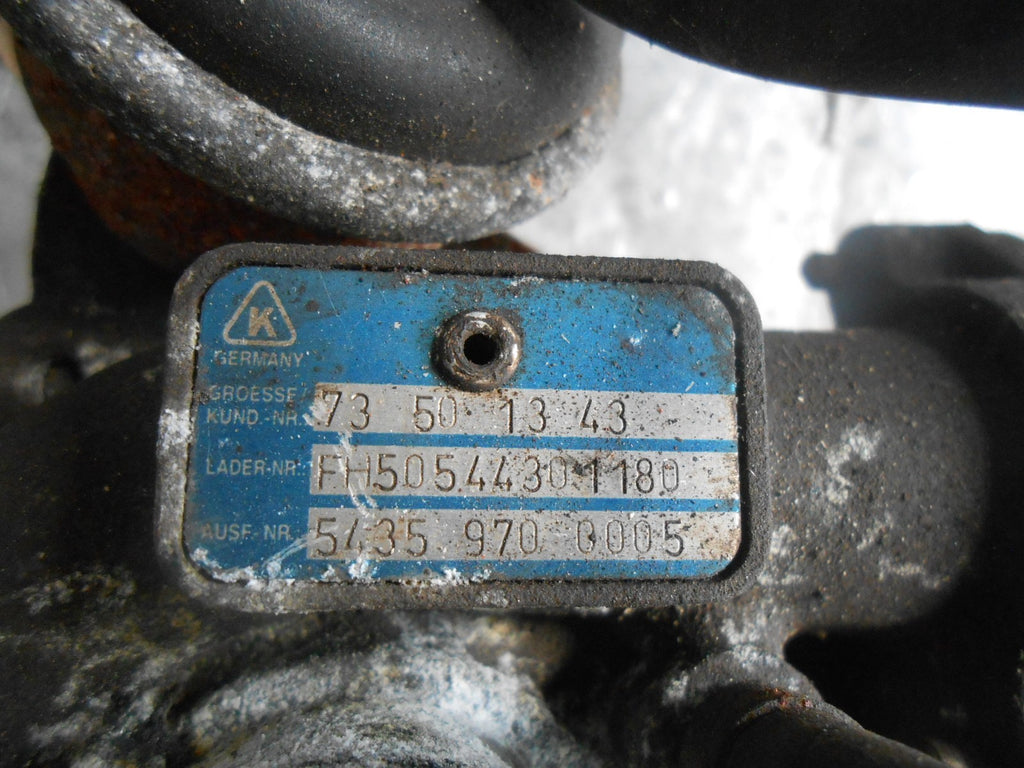 FIAT PUNTO 188 (MK2) 1999 - 2004 1.3 MULTIJET (188A.9.000) TURBO 73501343