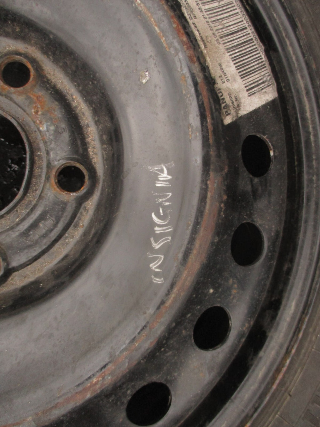 2013 VAUXHALL INSIGNIA MK1 17 INCH SPACESAVER WHEEL WITH TYRE 125/70R17