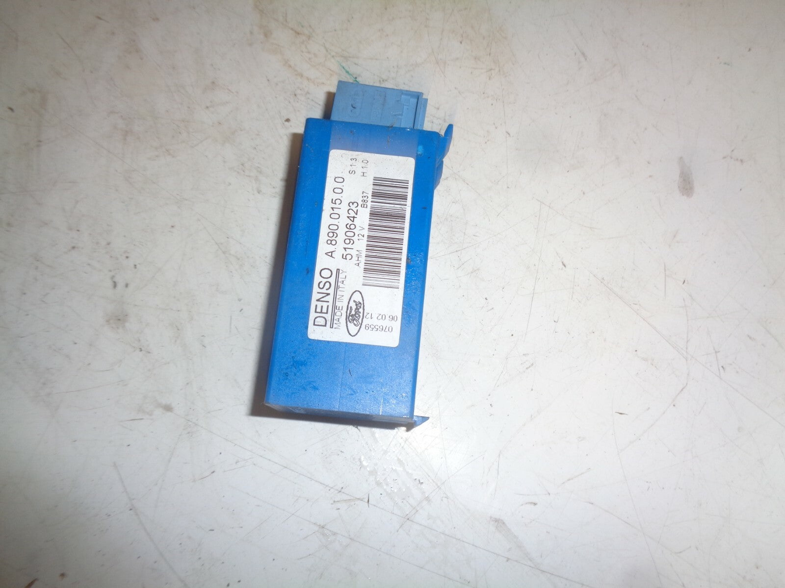 FORD KA MK2 2012 1.2 PETROL DURATEC SENSOR RELAY 51906423