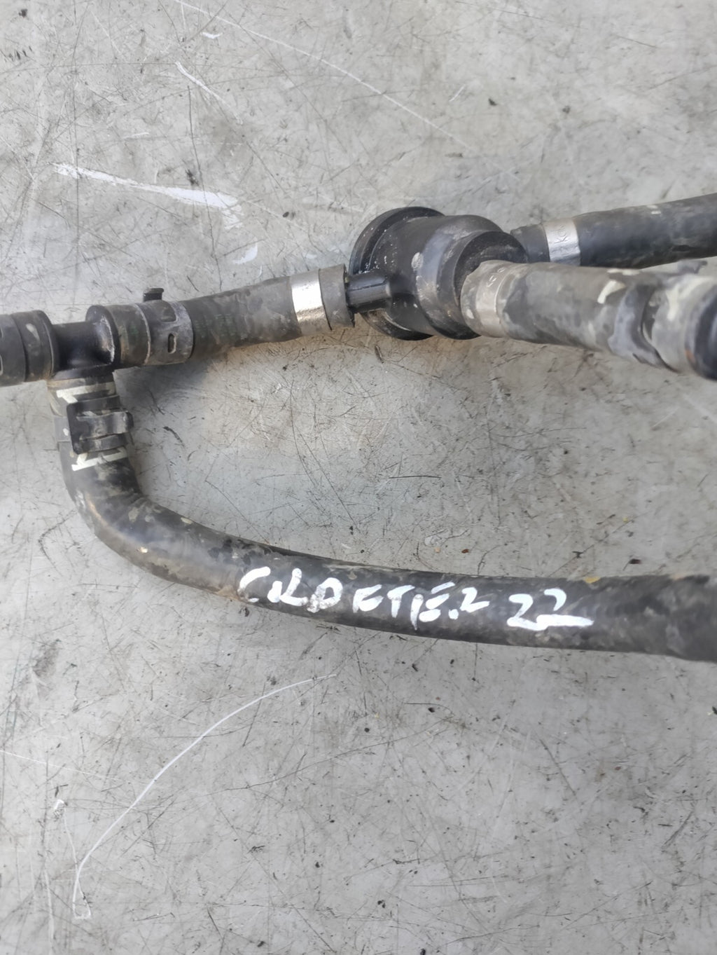 2022 VW VOLKSWAGEN CRAFTER MK2 2.0 DIESEL COOLANT WATER PIPE HOSE 7LA121421