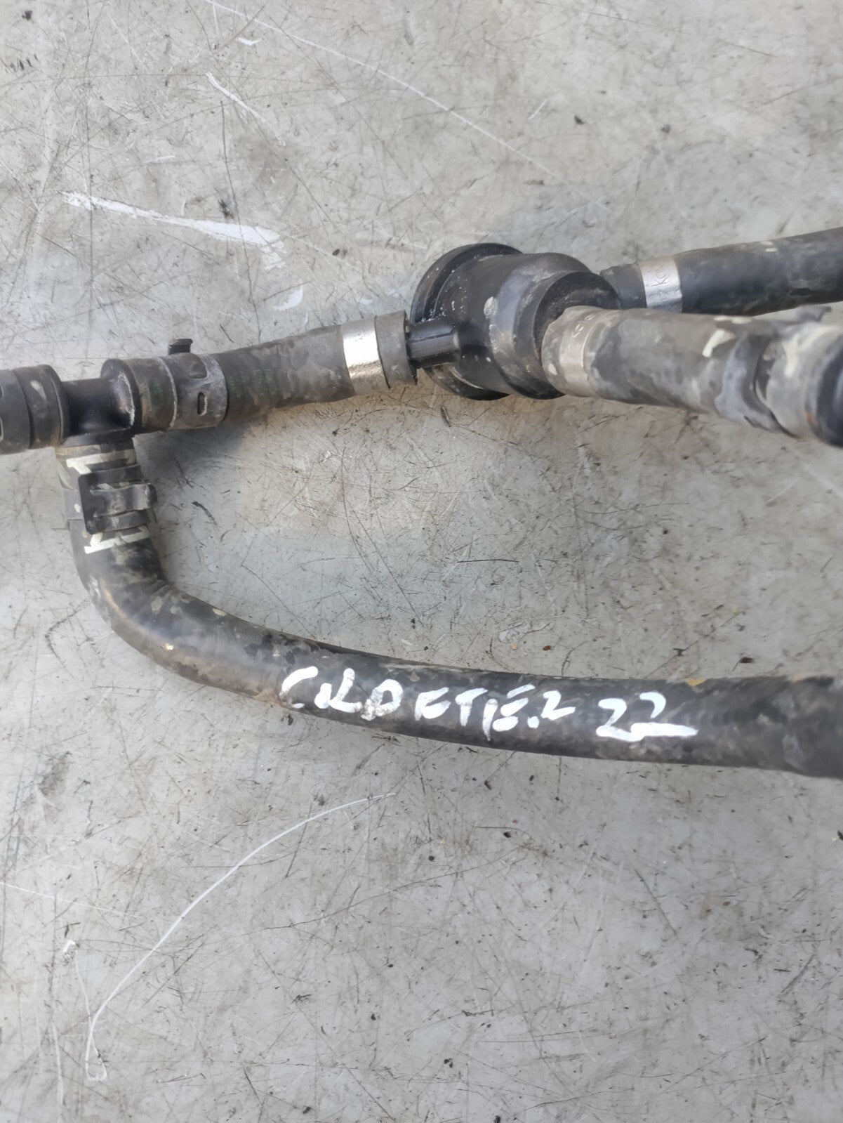 2022 VW VOLKSWAGEN CRAFTER MK2 2.0 DIESEL COOLANT WATER PIPE HOSE 7LA121421