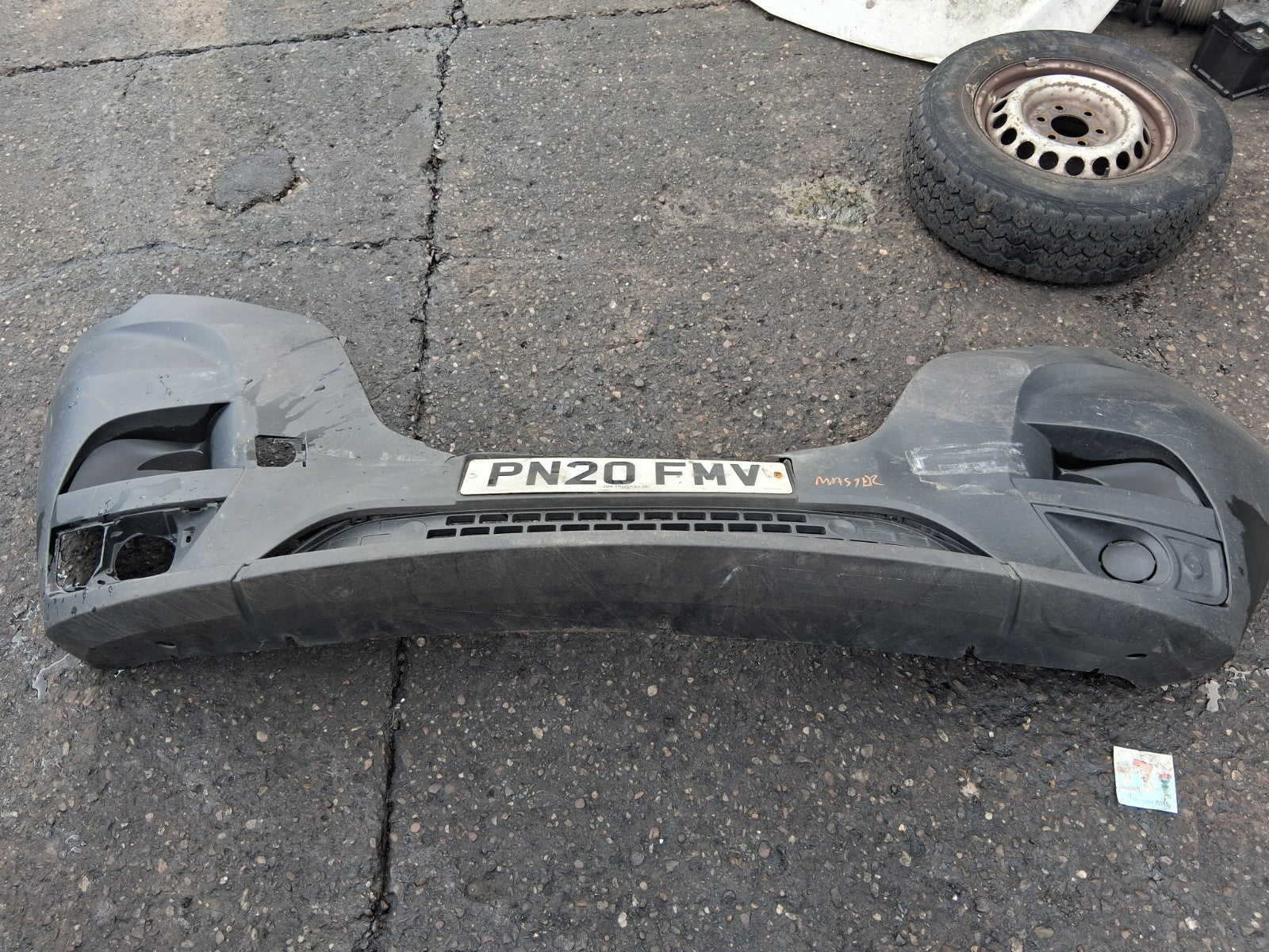 2020 RENAULT MASTER MK3 FRONT BUMPER BLACK