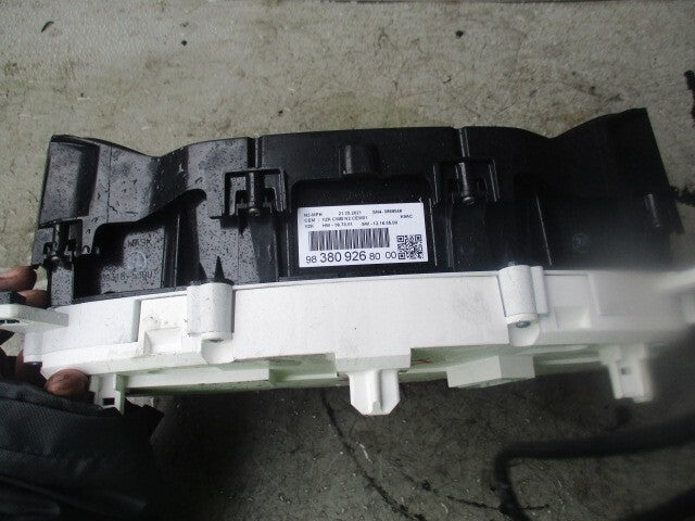 2021 CITROEN BERLINGO SPEEDOMETER CLUSTER 9838092680