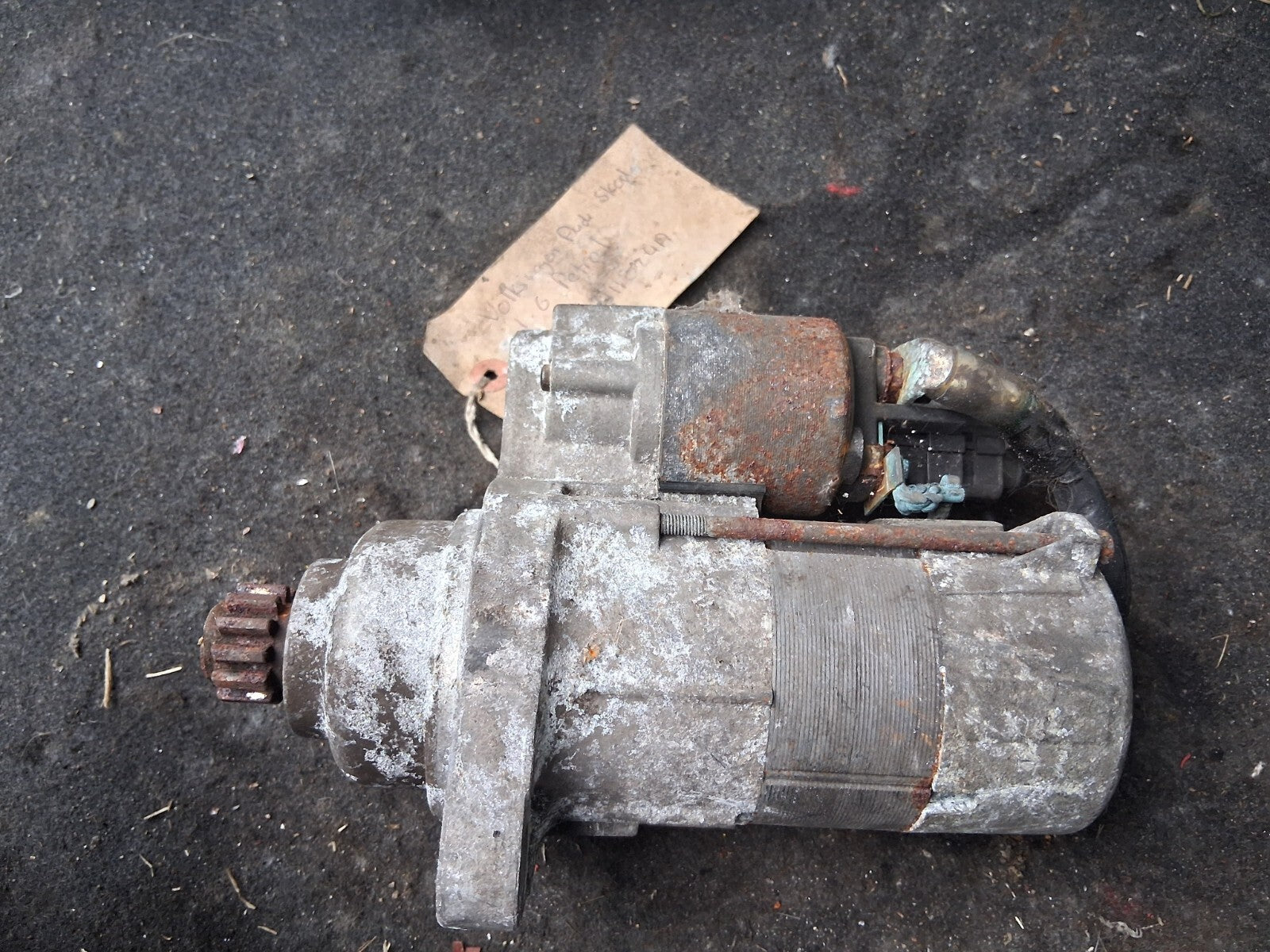 AUDI A3 8P MK2 1.6 PETROL STARTER MOTOR 02M911024A