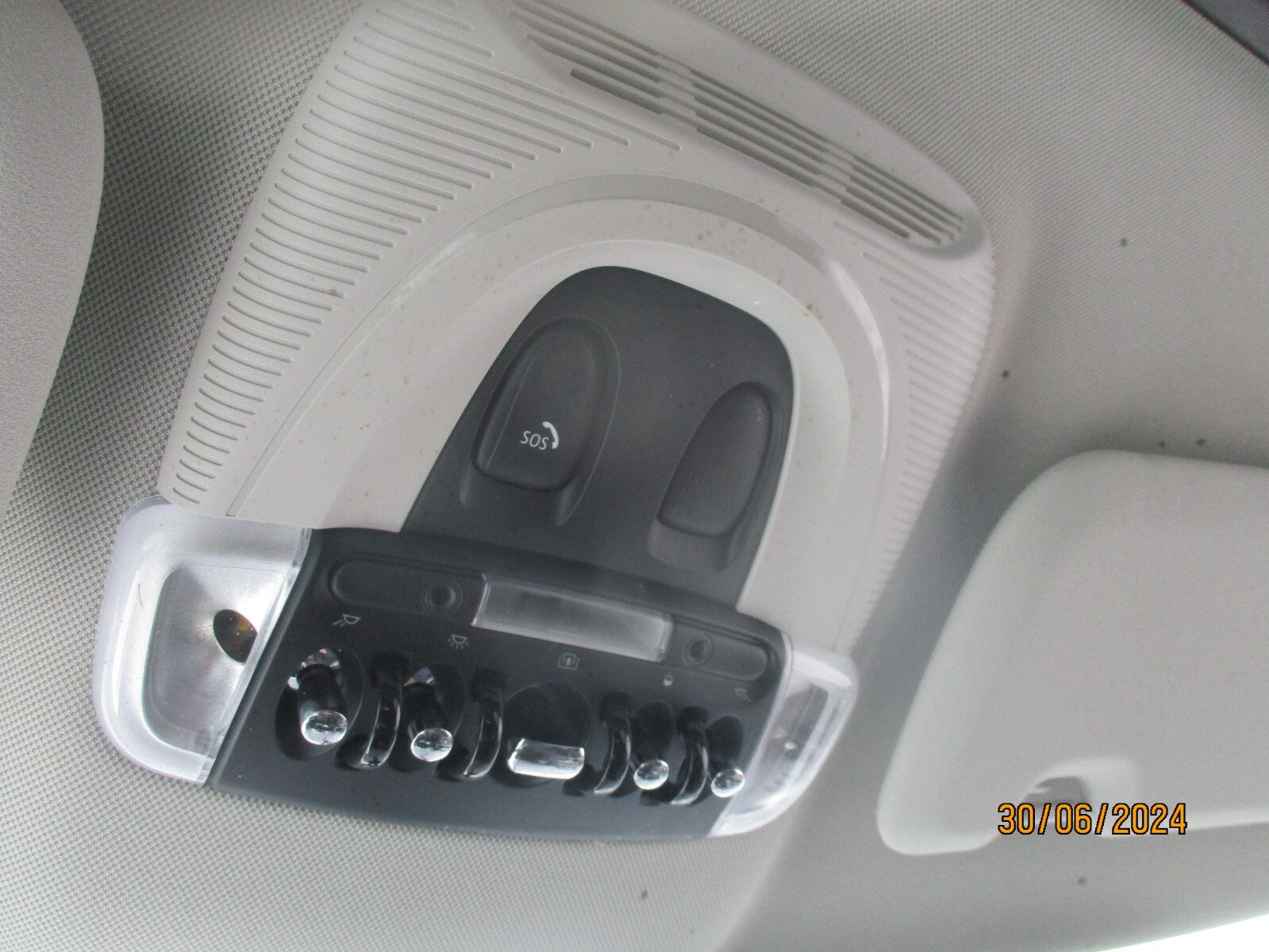 BMW MINI COUNTRYMAN F60 2021 FRONT INTERIOR ROOF READING LIGHT SWITCH PANEL