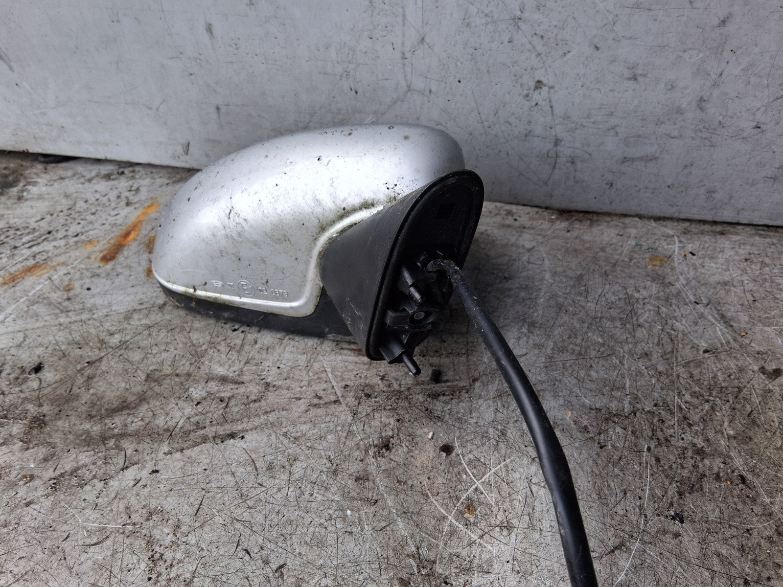 2008 VAUXHALL CORSA D OSF DRVER SIDE FRONT RIGHT WING MIRROR SILVER