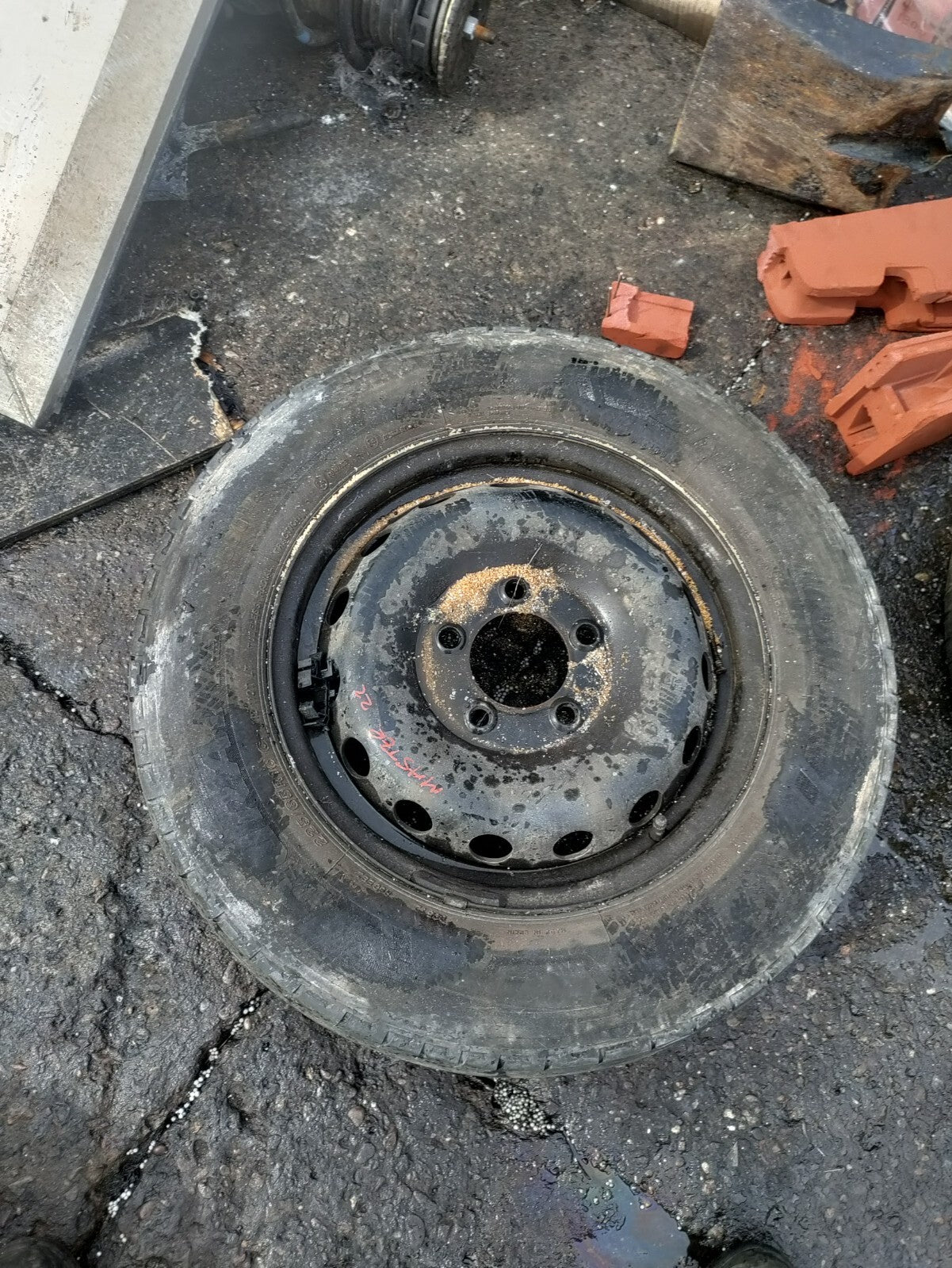 2023 RENAULT MASTER MK3 16 INCH STEEL WHEEL WITH TYRE 225/65R16C
