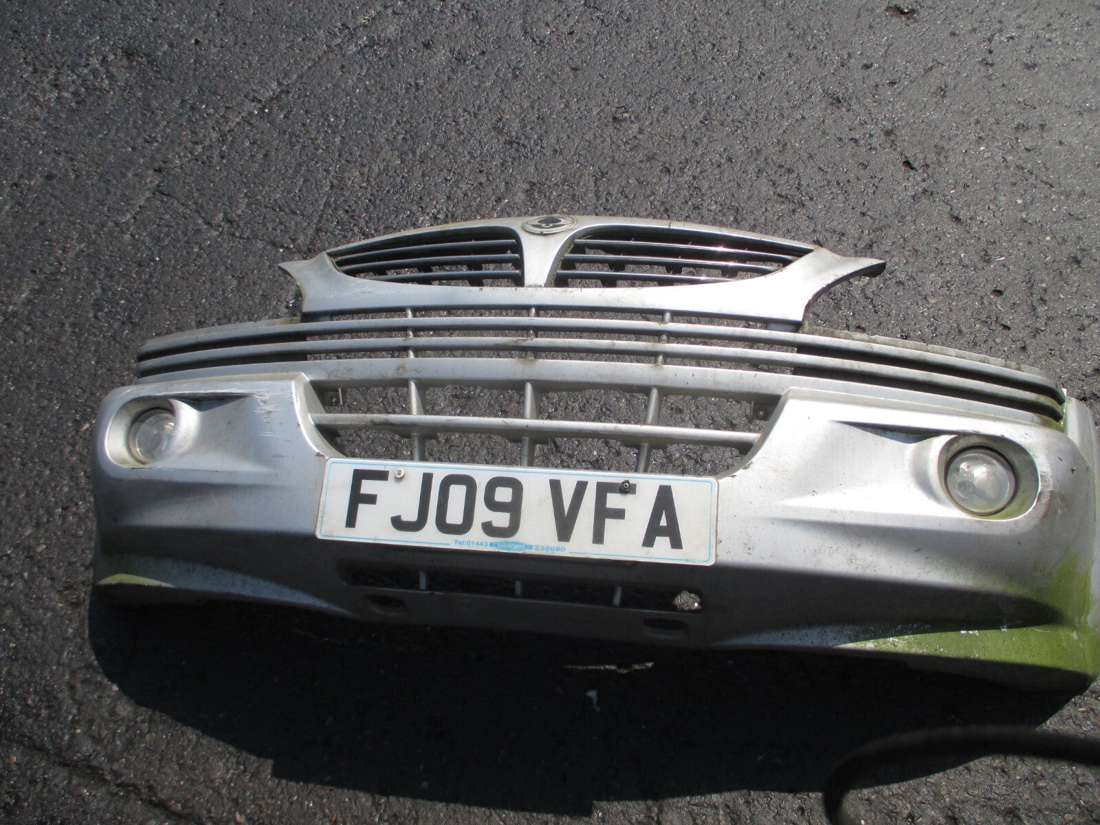 SSANGYONG KYRON 2009 FRONT COMPLETE BUMPER