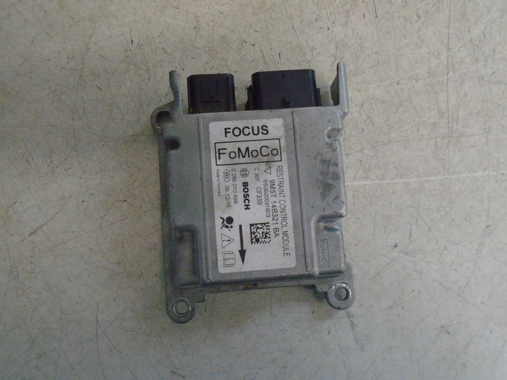 FORD FOCUS 2010 MK2 AIR BAG CONTROL UNIT 9M5T14B321BA