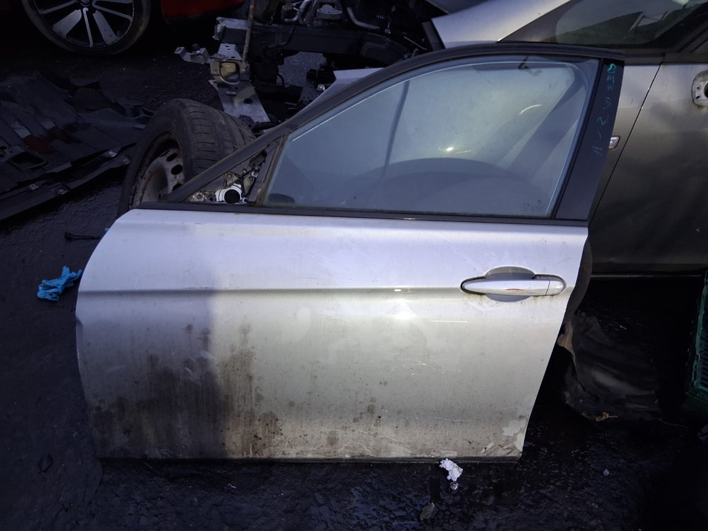2018 BMW 3 SERIES F30 SALOON NSF PASSENGER SIDE FRONT LEFT BARE DOOR SILVER