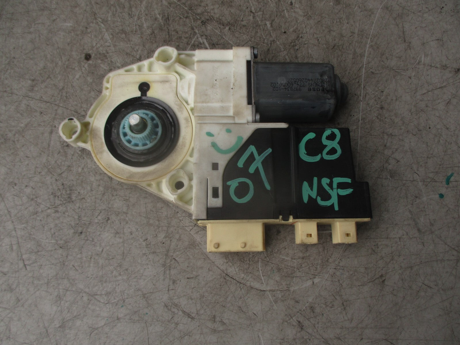2007 CITROEN C8 NSF PASSENGER SIDE FRONT LEFT WINDOW MOTOR 1400794980