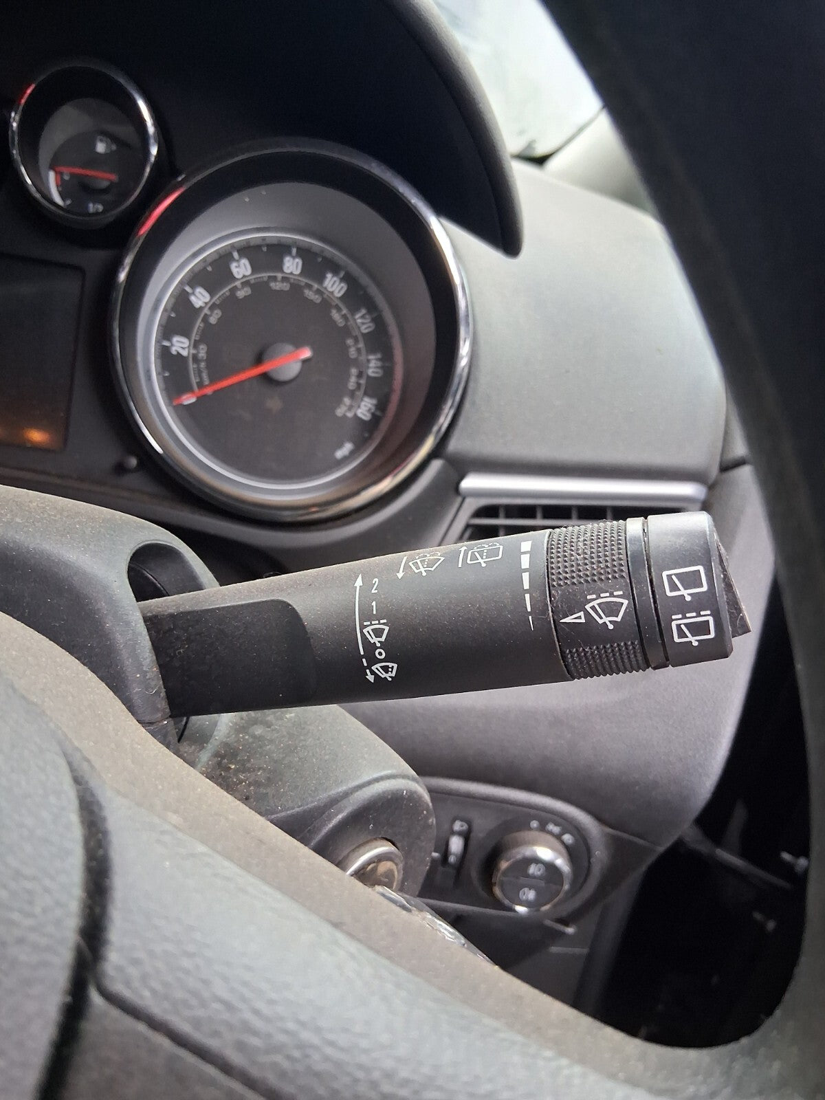 2014 VAUXHALL ZAFIRA TOURER C MK3 INDICATOR WIPER SWITCH STALK SQUIB RING