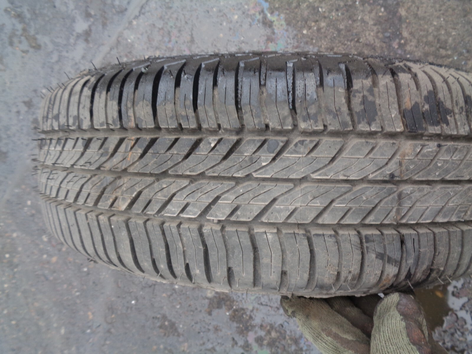 FORD TRANSIT CONNECT 2007 15 INCH SPARE STEEL WHEEL WITH TYRE 195/65R15