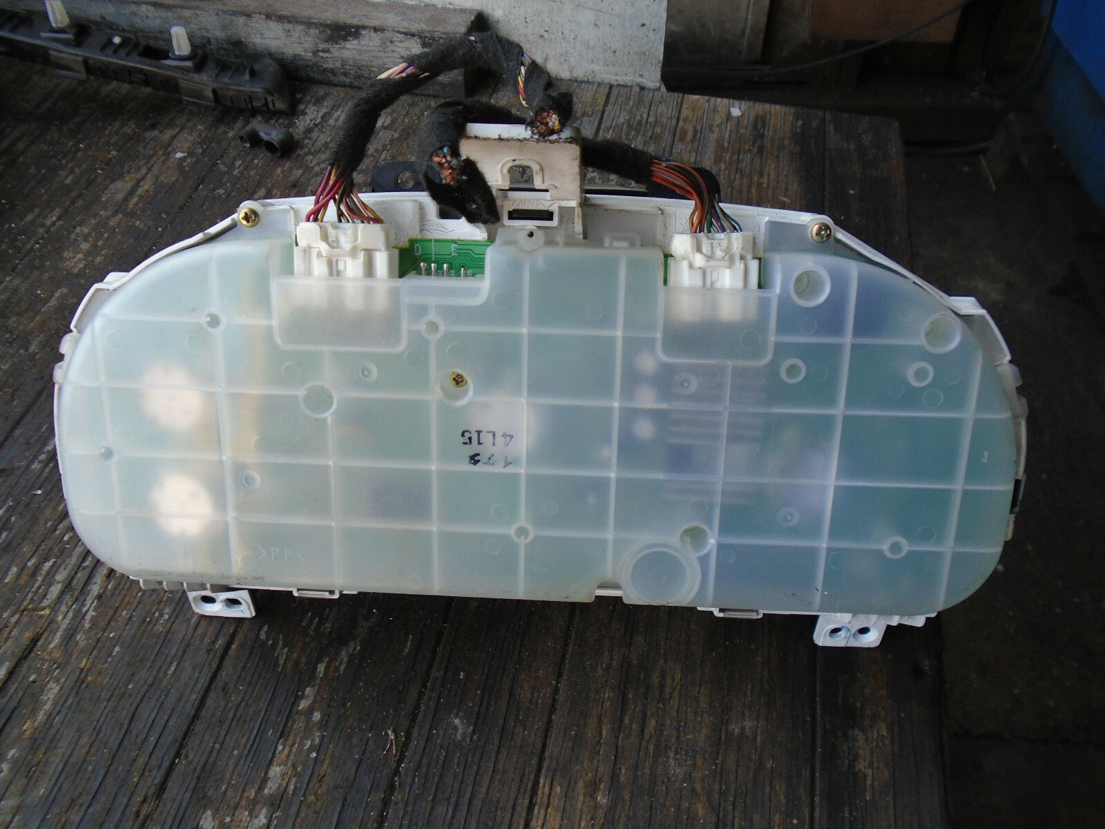 MAZDA 3 2004 SPEEDOMETER INSTRUMENT CLUSTER CLOCK