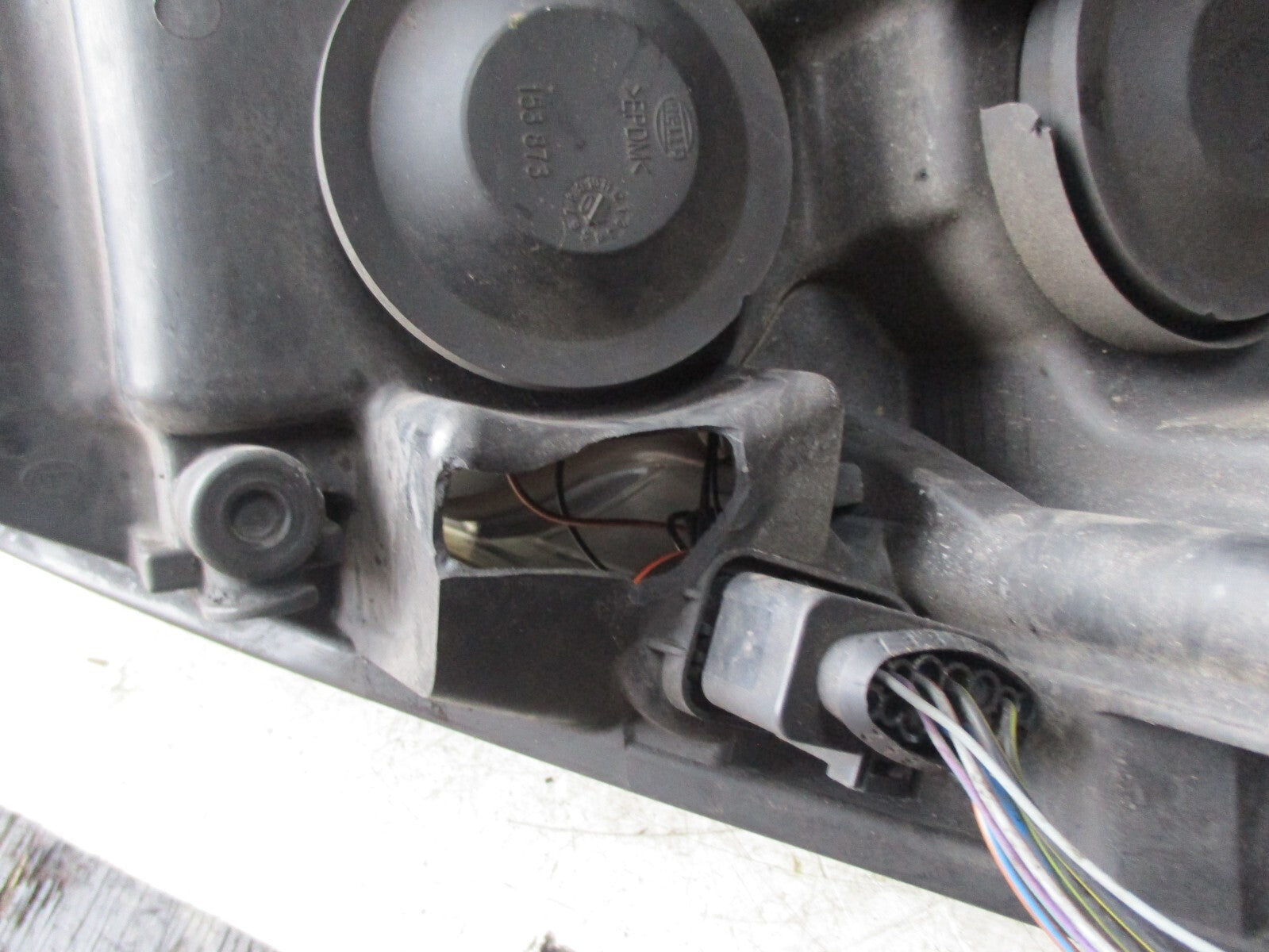 FORD S-MAX 2010 NSF PASSENGER SIDE LEFT FRONT HEADLIGHT 6M2113W030BK