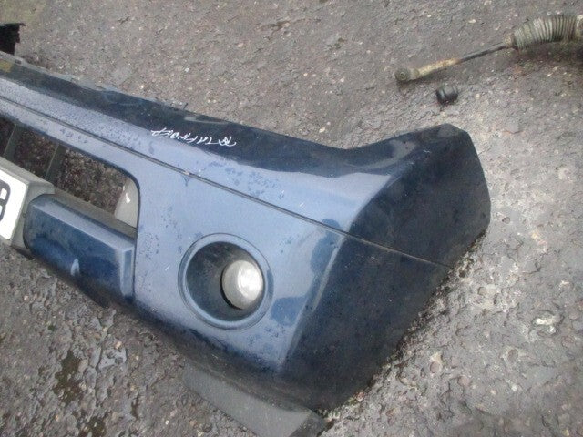 2006 NISSAN PATHFINDER R51 FRONT BUMPER WITH FOG LIGHTS BLUE BW9