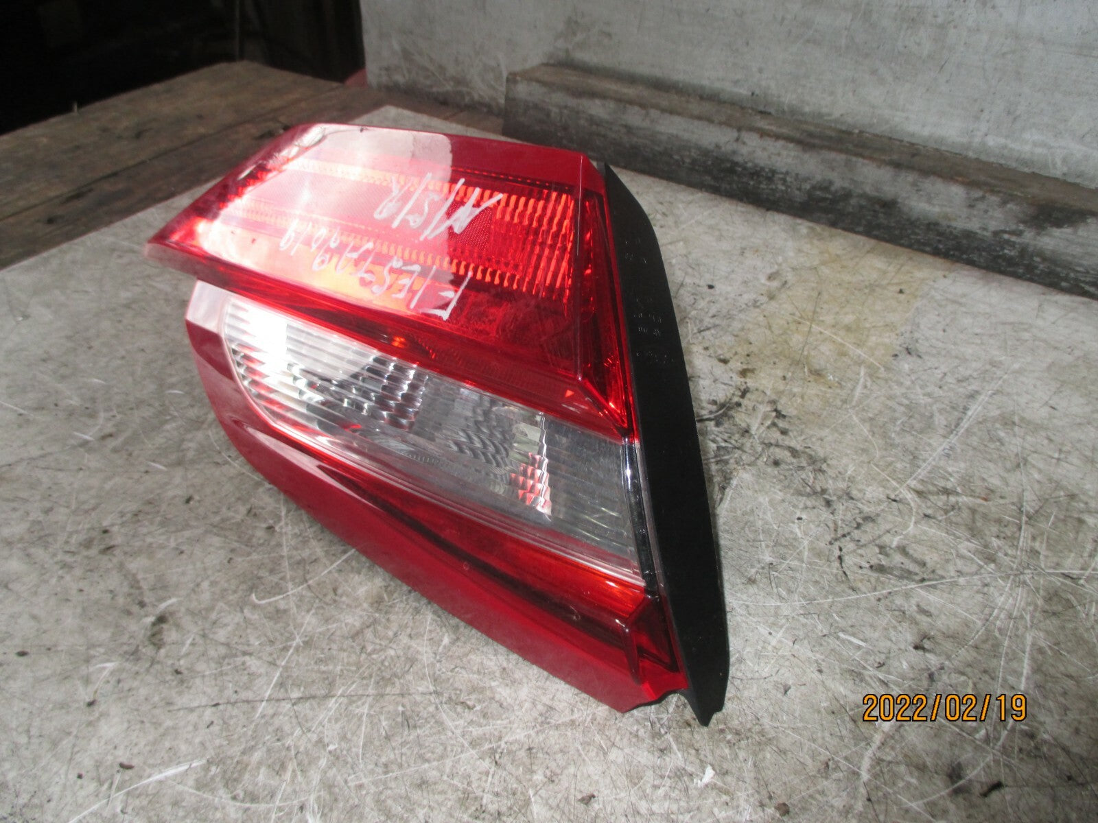 FORD FIESTA MK8 2019 NSR PASSENGER SIDE REAR TAIL LIGHT TAIL LAMP H1BB13A603AH