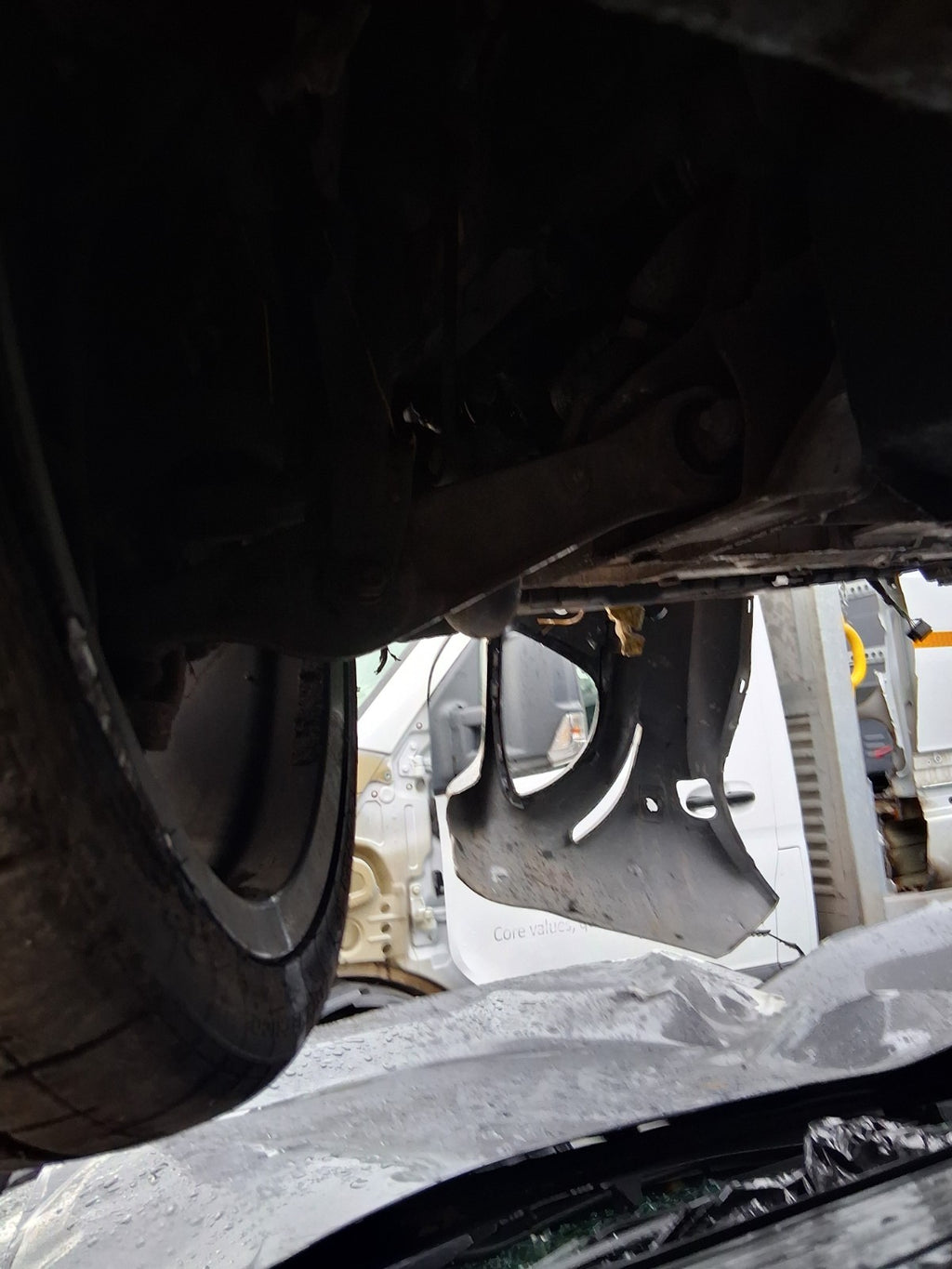 2018 ALFA ROMEO GIULIA 952 QUADRIFOGLIO NSF PASSENGER SIDE LEG SHOCK ABSORBER