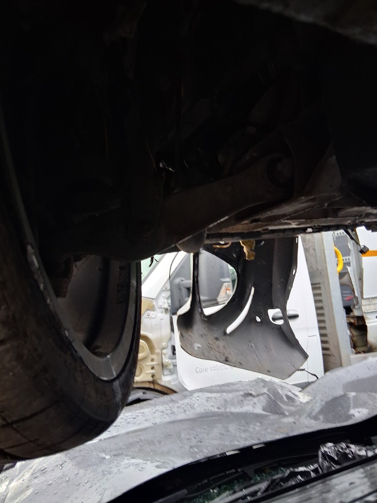 2018 ALFA ROMEO GIULIA 952 QUADRIFOGLIO NSF PASSENGER SIDE LEG SHOCK ABSORBER