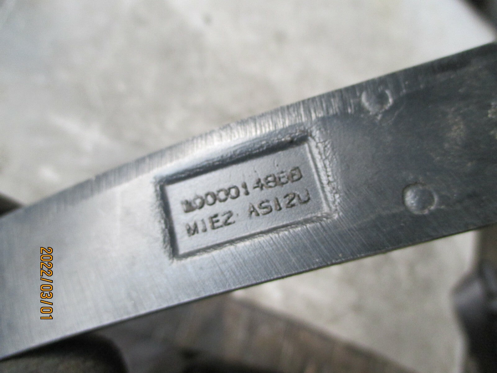 NISSAN JUKE 2015 OSF DRIVER SIDE FRONT WIPER ARM