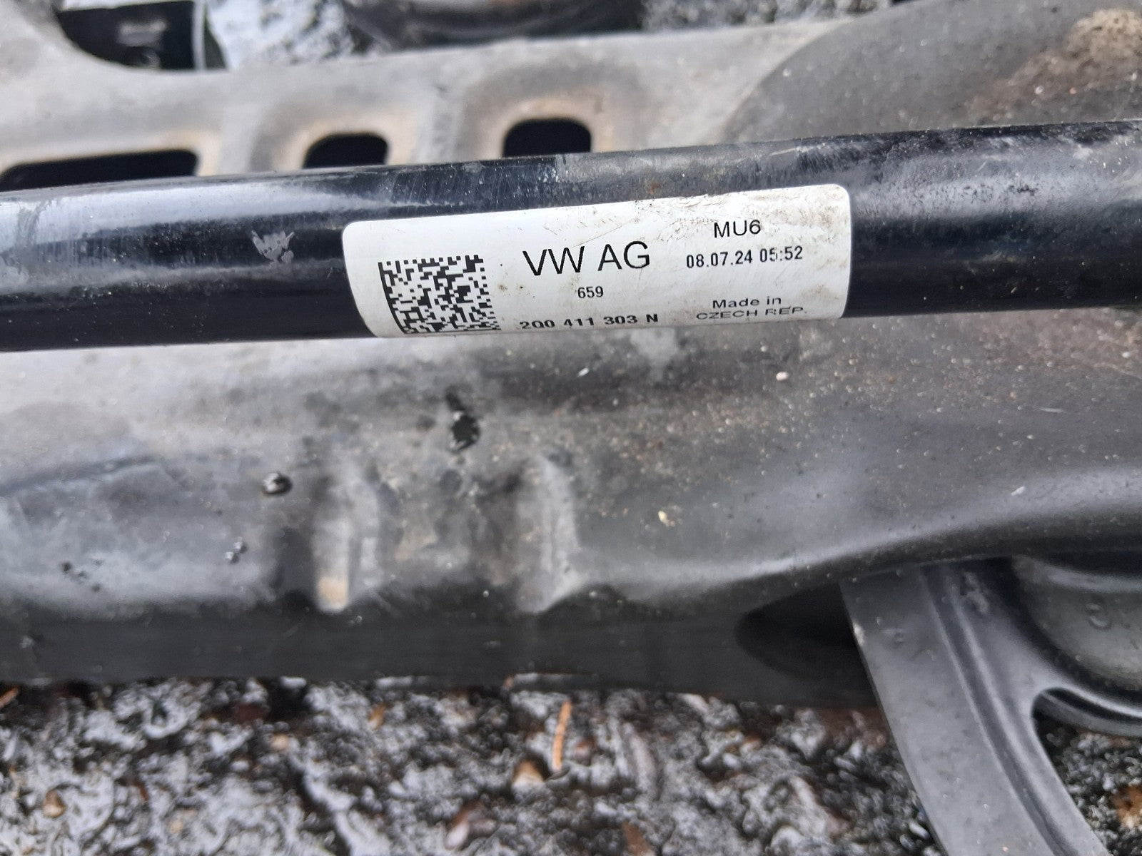 2024 AUDI A1 S LINE MK2 1.0 PETROL FRONT SUBFRAME WITH ANTIROL BAR 2Q0411303