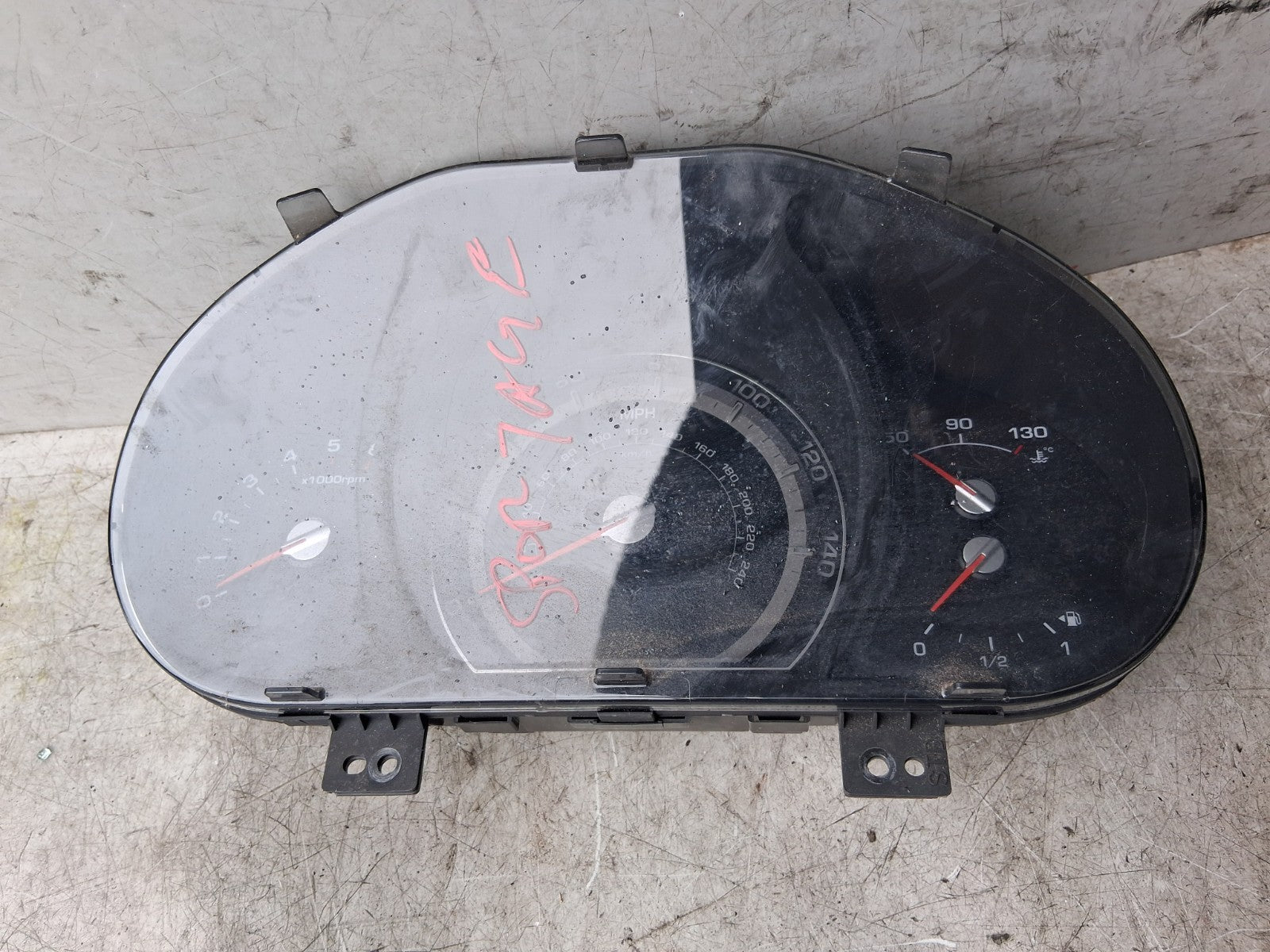 KIA SPORTAGE MK3 2012 1.7 CRDI SPEEDO SPEEDOMETER INSTRUMENT CLUSTER 940013U195